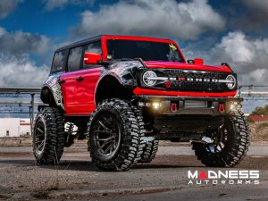 Ford Bronco Custom Wheels - HF6-4 by Vossen - Satin Black Ford Bronco Custom Wheels - HF6-4 by Vossen - Satin Black